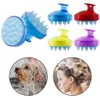 Shampoo Scalp Massage Brush Comfortable Silicone Hair Washing Comb Body Bath Spa Slimming Massage Brushes Personel Health