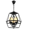 Ny design amerikansk vintage rustik svart hängande lampor lyx retro europa hänglampor LED hängande ljus för sovrum matsal myy