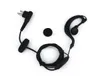 50x 2-pin oorhaak oortelefoon headsets PTT MIC VOOR MOTOROLA CP88 GP2100 SP10 RADIO