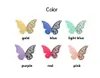 Wholesale Creative Gifts Fashion paper Butterfly for hollowing decoration 12pcs/set 3D Butterfly Decoration Wall Stickers