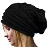 Nuovi cappelli invernali con berretti lavorati a maglia caldi per le donne ragazze Cappelli di lana a coda di cavallo WY369