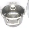 22 * 14cm / 26 * 17cm Titane Ultralight pot à soupe batterie de cuisine baoji Ustensiles de cuisine de taille différente vente chaude et meilleure qualité marquer votre logo