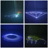 MINI 500MW RGB Animationsmönster SD-kort DMX Laserprojektorn Ljus DJ Visa Gig Party Stage Lighting Effect (Gift Ishow Software) SD-RGB500