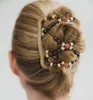 2020 newest Women Wooden Beads Hair Clips Mixed Different Styles Wood Magic Fashion Double Row Hot Accessories Hair Comb DHL FREE