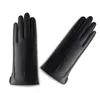 Gants en peau de mouton pour femmes, peluche chaude, cuir véritable, Sexy, doux, conduite, doux et chaud, spectacle de bal de mariage, danse, mariée, écran tactile, fing8307574