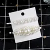 Pearls Hairpin Set Стильные Ацетатные Пластины Зажимы для волос Смешайте различные BB Clip Sweet Fashion Designer Женщины