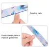 Flower Buffer Polish Nail File Block Sanding Nails Art Pedicure Tools Salon Sander Tillbehör