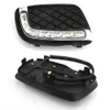 1セットLED車DRLデイタイムランニングライトBenz Smart Fortwo 2008 2009 2010 2011日光信号フォグランプ駆動ライト