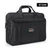 Men Oxford Fabric Waterproof Business Briefcase Black Laptop Notebook Case Large Capacity Men Bag Document Bag1286b