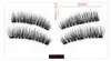 Magnetic eyelashes with 3 magnets magnetic lashes natural fiber false eyelashes magnet lashes with eyelashes applicator 6 styles4261898