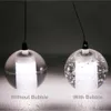 G4 LED Crystal Glass Ball Pendant Lamp Meteor Rain Ceiling Light Meteoric Shower Stair Bar Droplight Chandelier Lighting AC110V-240V