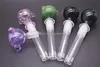 Glas-Downstem-Diffusor, 14 mm Innengewinde auf 18 mm Außengewinde, Glas-Downstem-Adapter für Glasbongs, Wasserpfeifen mit Tabakkopf