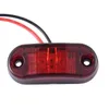 Lampada del segnale del freno del segnalino laterale a LED per auto per i rimorchi del camion automatico 12 / 24V impermeabile a turno a turno bianco giallo rosso