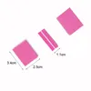 Jearlyu 20pcslot File unghie 100180 Mini file unghie doppiamente blocco Blocco Pink Sponge Art Sanding Buffer File Manicure Tools6421096