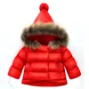 2018 зимние детские девочки пальто валуши мода детей с длинным рукавом детские куртки одежда теплые пальто с капюшоном 1 2 3 4 5 6 года