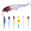 NEWUP 6PCS Minnow Fishing Lure Laser Hard Artificial Bait 3D Eyes 12cm 15g Fishing Wobblers