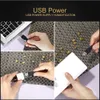 130ml Multifuncional USB Aroma Difusor de óleo essencial Ultrasonic Cool Mist Umidificador Purificador de ar 7 Mudança de cor LED Night Light f8147717