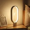 Nyaste Heng LED Balance Lamp Night Light USB Powered Home Decor Bedroom Office Night Lamp Novel Light Christmas Gift Light274N