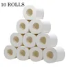 Biała toaleta rolka Tissue Roll paczka 30 4Ply papieru ręczniki tkanki gospodarstwa domowe papier toaletowy papier toaletowy