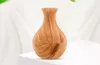 2020 Nieuwe Dark Wood Essential Oil Diffuser Bamboo Ultrasone Cool Mist Aromatherapy luchtvochtiger met kleur LED -lichten veranderen