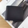 Bonne qualité Luxe L Hot Leather Men Wallet Short Mini Small Wallets Mens Designer Purse Card Holder Chéquier Sacs à main Coffret cadeau haut de gamme