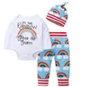 Kinderkleding Meisjes Designer Boutique Suits Baby Kerst Hollowen Outfits Mode Rompertjes Broek Hoeden Hoofdband Kleding Sets 56 Stijl B5216