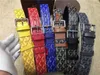 Go Buckle Reversible Belt Men Belt Togo Epsom av högkvalitativ strutsläder Väska Real Leather Men Belt4325499