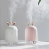 220ML Ultrasonic Air Humidifier Aroma Essential Oil Diffuser for Home Car USB Fog Mist Maker Office Desktop Humidifiers Creative Gifts