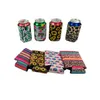 330 ml RTS Allongé Tasses Cartoon Manches Néoprène Canettes Couvre Imprimer Football Floral Motif Titulaire