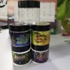 Hologram Sticker wit 3.5 gram 60ml Thin Mint Cookis bag plastic jar tank dry herb flower Container with Stickers