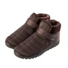 Top Quality Thick Outdoor Warm Cotton Shoes Red Black Brown Outdoor Womens Boots Breathable Slip On Size 36-44