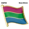 Flag Friendship Badge Country Flag Brooch National Flag Lapel Pin International Travel Pins Collections