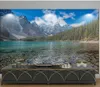 カスタム任意のサイズの写真湖の風景の背景の壁美しい風景の壁紙