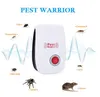 Ultrasonic Pest Reject Repeller Pest Control Electronic Anti Rodent Insect Repellent Mole Mouse Cockroach Mice Mosquito Killer Lamps