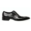 Vendita calda-e Scarpe eleganti da uomo in pelle Saldi intagliati Designer Wedding Scarpe da uomo Oxford da uomo Flats nero marrone 39-47