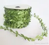 200M Seta Foglia Artificiale Foglie Edera Fiore Decorazione di Cerimonia Nuziale Fai da Te Scrapbooking Mestiere Decorativo Ghirlanda Corona di Fiori Finti ALFF