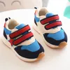 Boddler Baby Shoes Noworodek Prewalker Koreański Miękkie Sole Sneakers Moda Patchwork Dla Maluch Baby Unisex Oddychające Obuwie