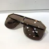 Wholesale-Luxury 0291 Designer Sunglasses For Men Fashion Sunglasses Wrap Sunglasses HalFrameMirror Lens Carbon Fiber Legs Summer Style.