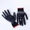 Industry Protective gloves Oilproof 13pin Nylon Wearresistant Anticut Industrial Dipped Protective Gloves Labor Oil stain prev8841290