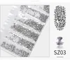 Tamax NA007 1300pcs Shiny Crystal Nail Art Rhinestones Decorashion Diamond for Nail Tips Manicure Nails Jewelry Stones Accessories