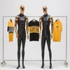 3style Black Full male artist mannequin body props clothing store display stand for Exercise Electroplate muscle Jewelry model D145