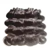 전체 브라질 바디 웨이브 비 - 레미 인간 머리 묶음 weaves 1kg 20bundles lot natural black color 100 human hair man bange 1372071