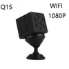 WiFi HD mini telecamera IP 1080P Home Security Night Vision Micro Videocamera Videocamera Wireless Surveillance APP del monitor remoto con supporto magnetico