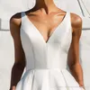 Yeni Moda A Hattı Dantel Gelinlik Boncuklu Spagetti sapanlar Illusion Geri cübbesi de mariee vestido de Noiva casamento vestidos de Noiva