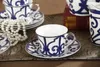 England Kaffeetasse und Untertasse Keramikbecher Modetasse Teller Bone China Keramik hochwertig für den Heimgebrauch