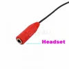 35mm Jack Microphone Headphone Audio AUX Extension Splitter Cable male to 2 female convert wire for tablet pc smartphone6880754