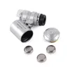 60x Handheld Mini Pocket Microscope Loupe Jeweler Magnifier LED Light Easy To Carry With a Magnifying Glass a660