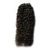 Afro Kinky Remy fita em extensão de cabelo Human hair100g 40 pc fita em extensões de cabelo remy human