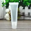 100 teile/los 8g Kunststoff Leere Kosmetische Flaschen Gesichtsreiniger Handcreme Verpackung Container Schlauch Rohre PVC Unter abfüllung