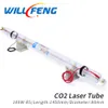 Will Fan Yong Li R5 100W Co2 Laser Tube Longueur 1450mm Diamètre 80mm Pour Laser Cutter Gravure Machine 100W Laser Lampe Partie